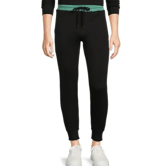 Murano Liquid Luxury Lucas Color Block Jogger Pants